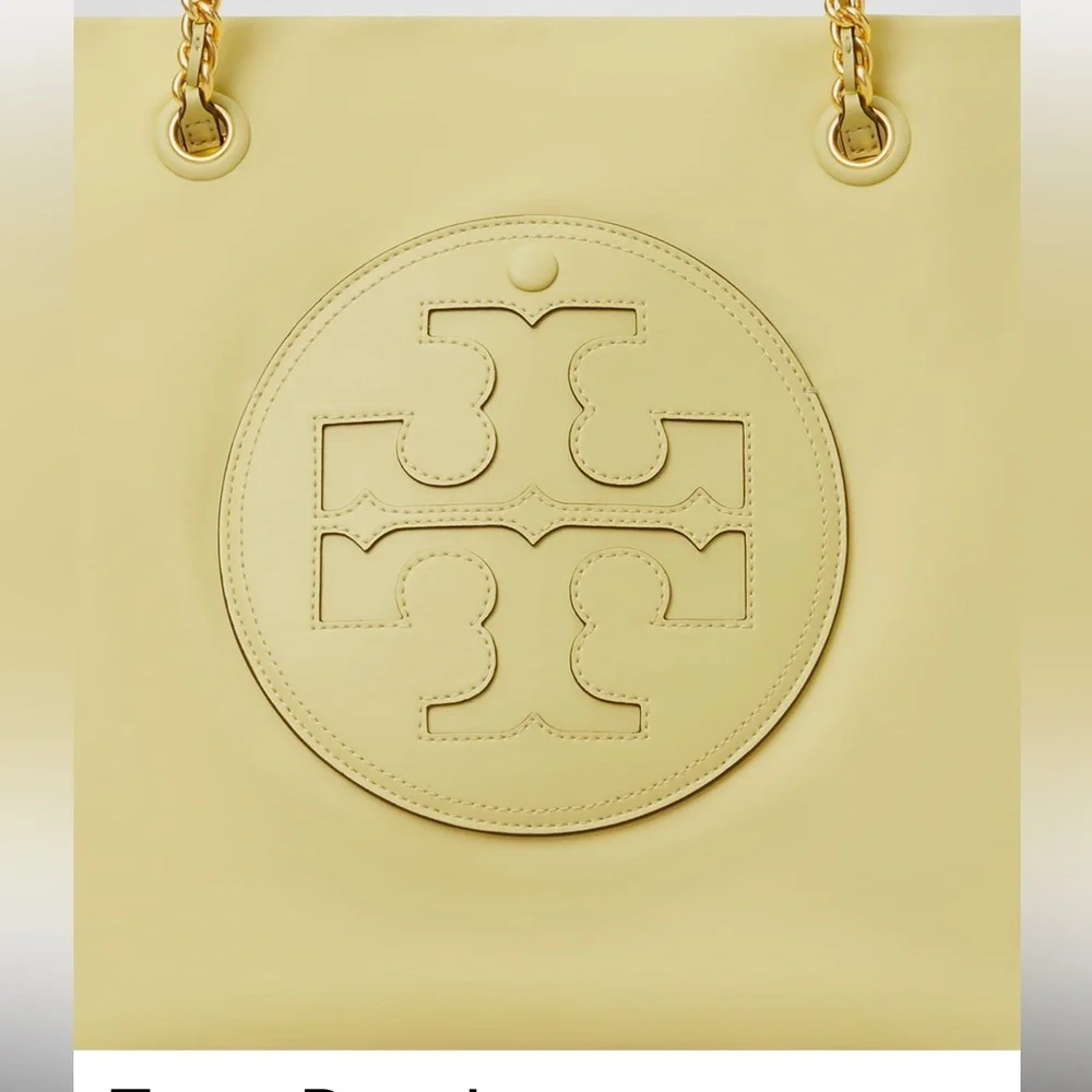 Tory Burch Ella Leather Chain Tote Bag